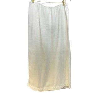 Pure J Jill Small Linen Maxi Skirt Size